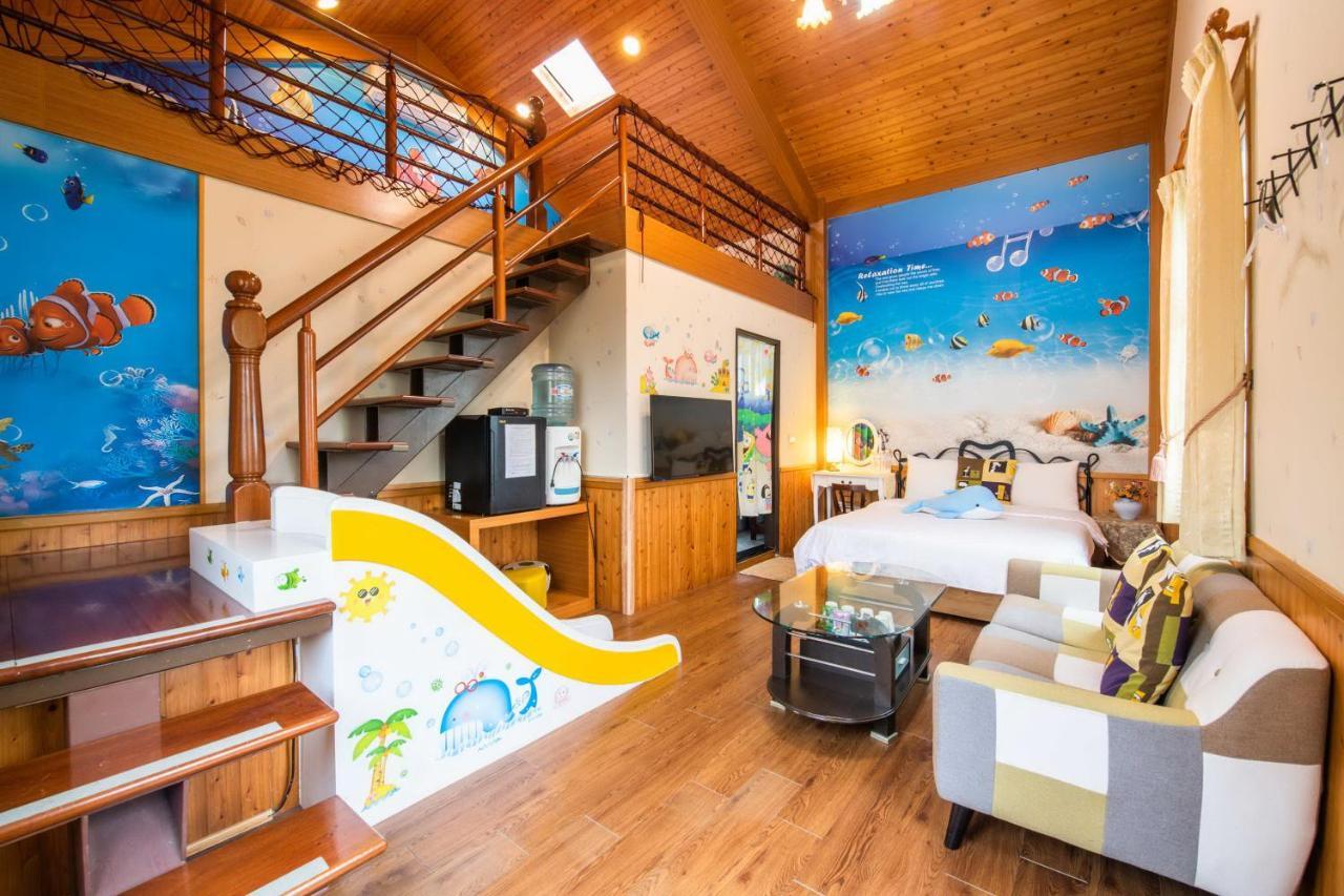 Fish House 宜蘭獨棟別墅 戲水池 生態diy 安農溪自行車 Apartment Dongshan  Exterior photo